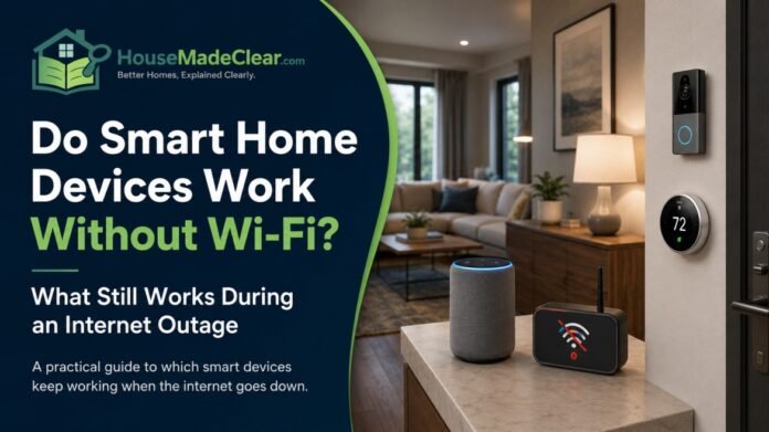 Do Smart Home Devices Work Without Wi-Fi? What Still Works During an Internet Outage