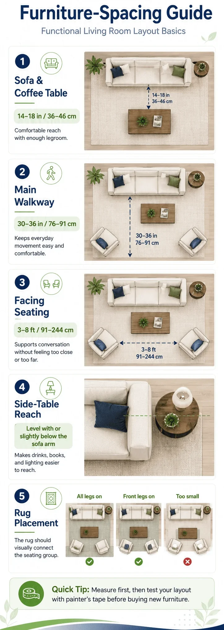 Layout Ideas for Different Living-Room Shapes