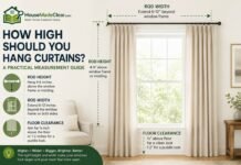 How High Should You Hang Curtains? A Practical Measurement Guide