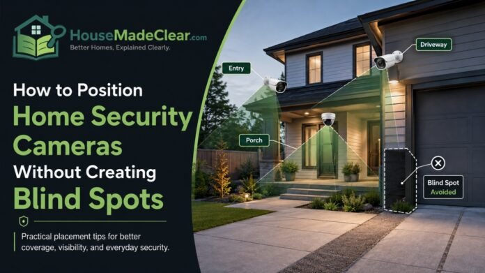 How to Position Home Security Cameras Without Creating Blind Spots