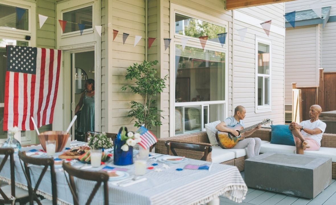 Make the Porch More Comfortable for Evening Use