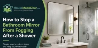 How to Stop a Bathroom Mirror From Fogging Up After a Shower How to Stop a Bathroom Mirror From Fogging Up After a Shower