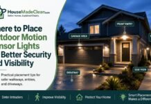 Where to Place Outdoor Motion Sensor Lights for Better Security and Visibility Where to Place Outdoor Motion Sensor Lights for Better Security and Visibility