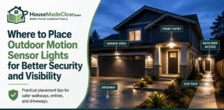 Where to Place Outdoor Motion Sensor Lights for Better Security and Visibility Where to Place Outdoor Motion Sensor Lights for Better Security and Visibility