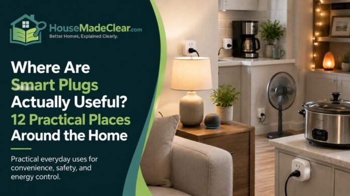 Where Are Smart Plugs Actually Useful? 12 Practical Places Around the Home