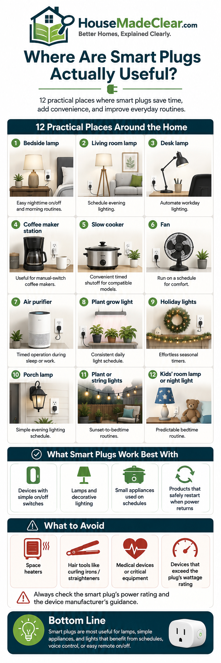Where Are Smart Plugs Actually Useful? 12 Practical Places Around the Home