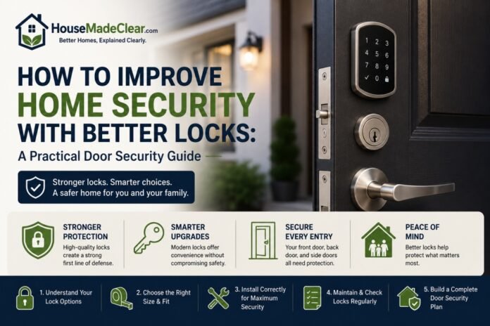How to Improve Home Security With Better Locks: A Practical Door Security Guide