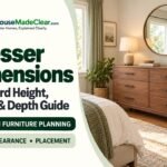 Dresser Dimensions: Standard Height, Width & Depth Guide Dresser Dimensions: Standard Height, Width & Depth Guide