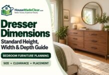 Dresser Dimensions: Standard Height, Width & Depth Guide Dresser Dimensions: Standard Height, Width & Depth Guide