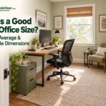What Is a Good Home Office Size? Minimum, Average & Comfortable Dimensions What Is a Good Home Office Size? Minimum, Average & Comfortable Dimensions