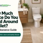 How Much Space Do You Need Around a Toilet? Toilet Clearance Guide How Much Space Do You Need Around a Toilet? Toilet Clearance Guide
