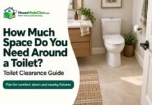 How Much Space Do You Need Around a Toilet? Toilet Clearance Guide How Much Space Do You Need Around a Toilet? Toilet Clearance Guide