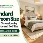 Standard Bedroom Size: Average Dimensions by Room Type and Bed Size Standard Bedroom Size: Average Dimensions by Room Type and Bed Size