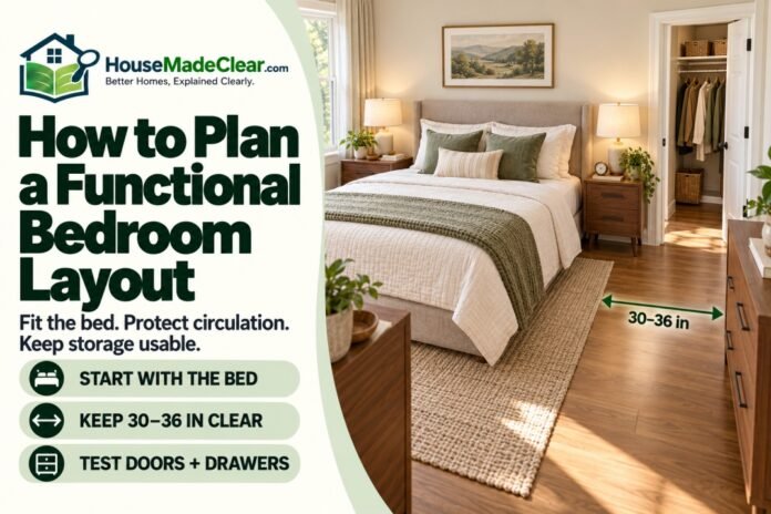 How to Plan a Functional Bedroom Layout
