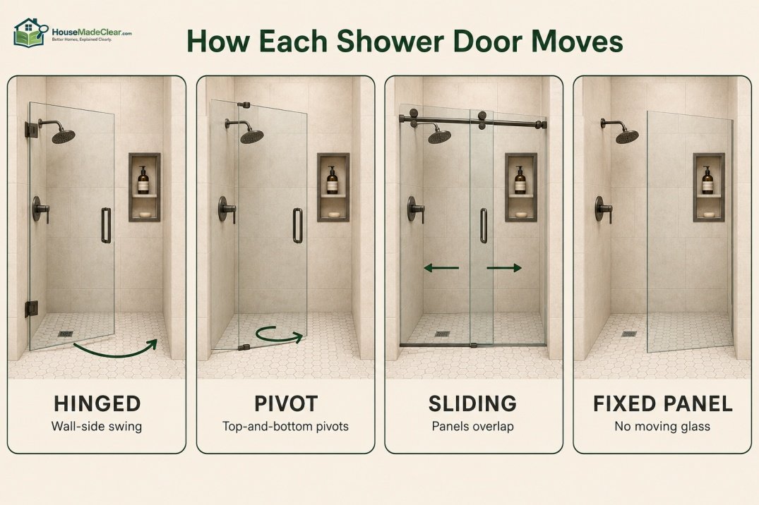 Choosing the Right Shower Door Type