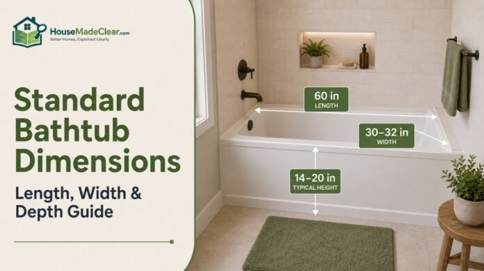 standard-bathtub-dimensions-featured-image Standard Bathtub Dimensions: Length, Width & Depth Guide