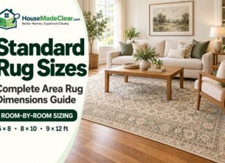 Standard Rug Sizes: Complete Area Rug Dimensions Guide Standard Rug Sizes: Complete Area Rug Dimensions Guide