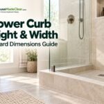 Shower Curb Height & Width: Standard Dimensions Guide Shower Curb Height & Width: Standard Dimensions Guide