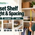 Closet Shelf Height and Spacing: Standard Dimensions for Storage Closet Shelf Height and Spacing: Standard Dimensions for Storage
