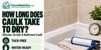 How Long Does Caulk Take to Dry? Silicone, Acrylic, and Bathroom Caulk Times How Long Does Caulk Take to Dry? Silicone, Acrylic, and Bathroom Caulk Times