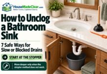 How to Unclog a Bathroom Sink: 7 Safe Ways to Clear a Slow or Blocked Drain How to Unclog a Bathroom Sink: 7 Safe Ways to Clear a Slow or Blocked Drain