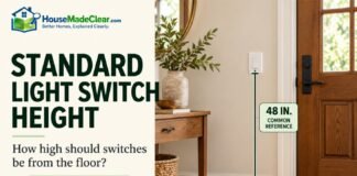 Standard Light Switch Height: How High Should Switches Be From the Floor? Standard Light Switch Height: How High Should Switches Be From the Floor?