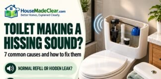 Toilet Making Hissing Sound? 7 Common Causes and How to Fix Them