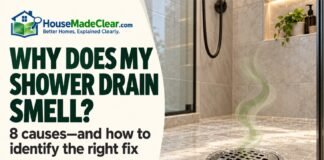 Why Does My Shower Drain Smell? 8 Causes and How to Fix Them Why Does My Shower Drain Smell? 8 Causes and How to Fix Them
