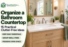 How to Organize a Bathroom Countertop Without Clutter: 15 Practical Ideas How to Organize a Bathroom Countertop Without Clutter: 15 Practical Ideas