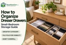 How to Organize Dresser Drawers in a Small Bedroom: A Practical Guide How to Organize Dresser Drawers in a Small Bedroom: A Practical Guide