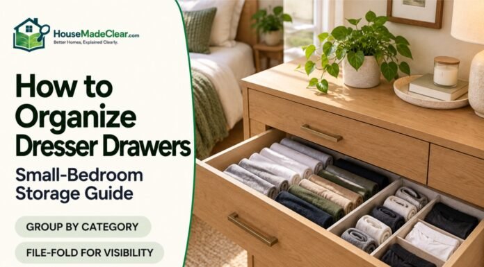 How to Organize Dresser Drawers in a Small Bedroom: A Practical Guide How to Organize Dresser Drawers in a Small Bedroom: A Practical Guide