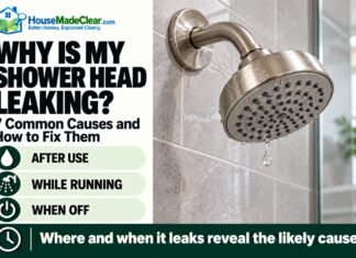 Why Is My Shower Head Leaking? 7 Common Causes and How to Fix Them Why Is My Shower Head Leaking? 7 Common Causes and How to Fix Them