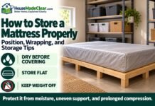 How to Store a Mattress Properly: Position, Wrapping, and Storage Tips How to Store a Mattress Properly: Position, Wrapping, and Storage Tips