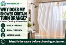 Why Does My Shower Curtain Turn Orange? Causes, Cleaning, and Prevention